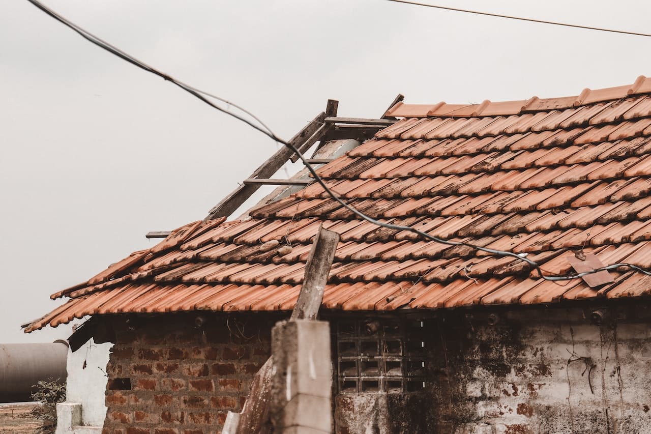 Roof damage 