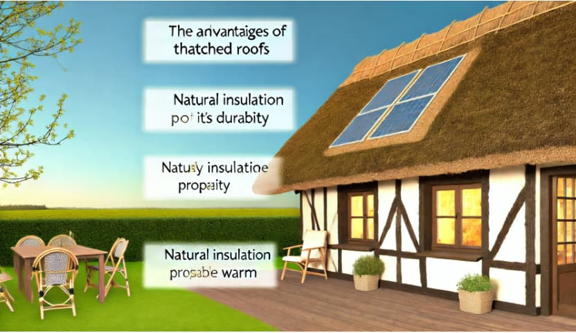 Advantages of thatched roofs