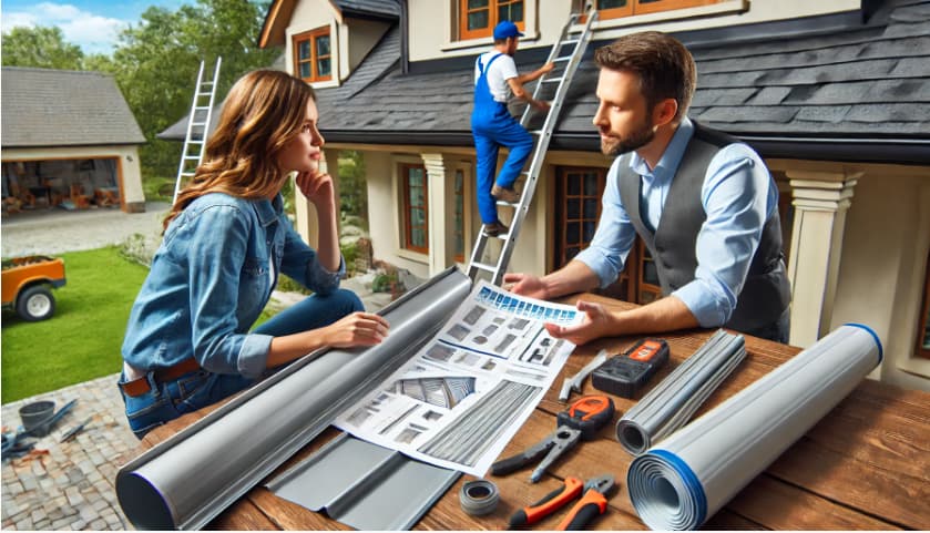 Selecting a gutter installation service