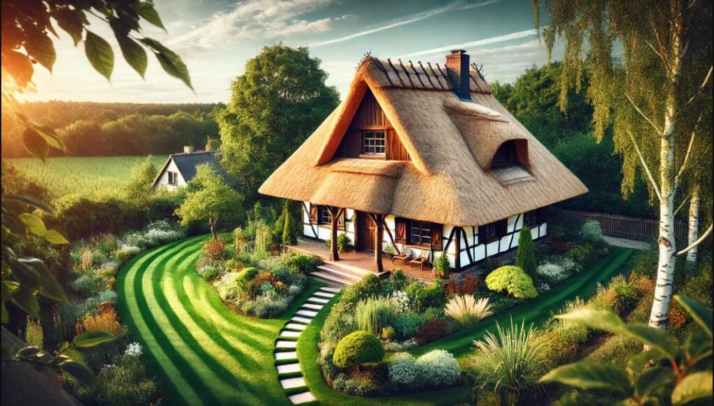 Thatched roofing