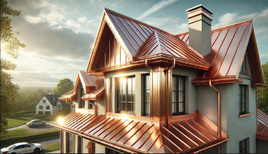 copper roofing