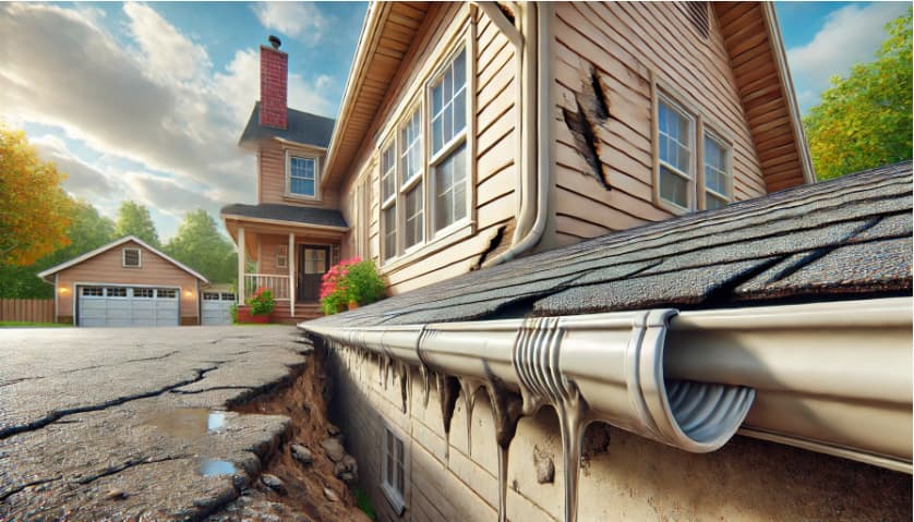 How to fix sagging gutters