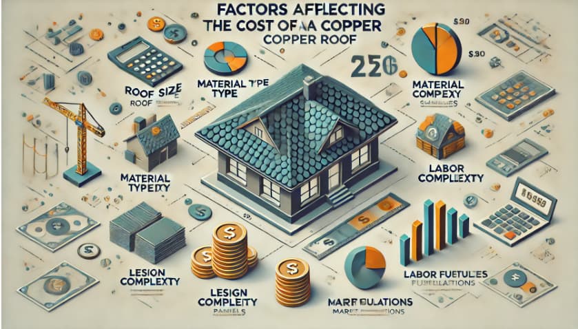 Factors affecting the cost of a copper roof