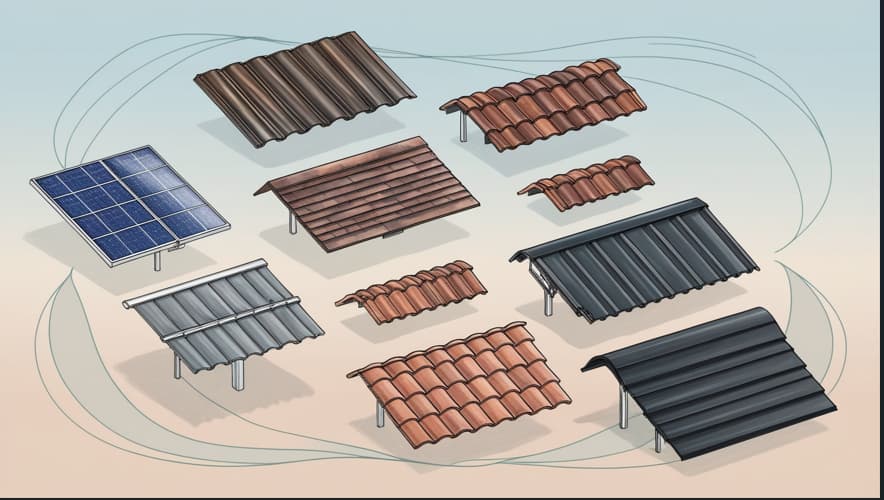 Energy efficient roofing materials for different roof slopes