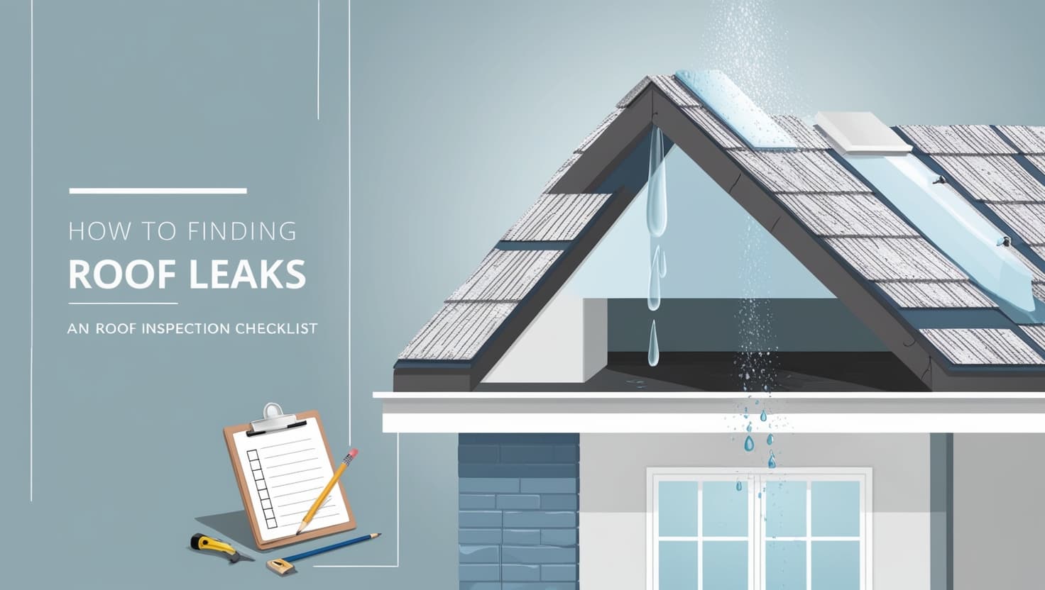 How to find roof leaks