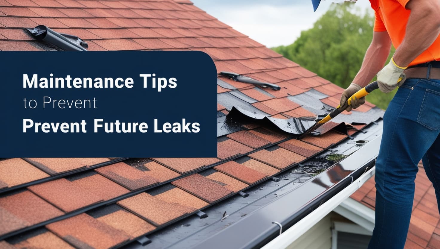 Maintenance tips to prevent future leaks