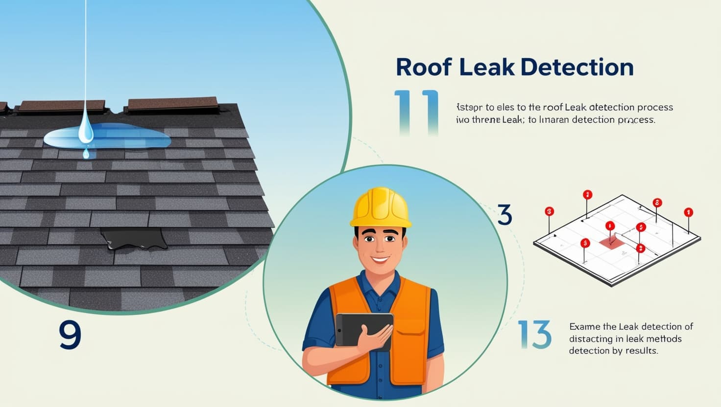 Step-by-step leak detection methods