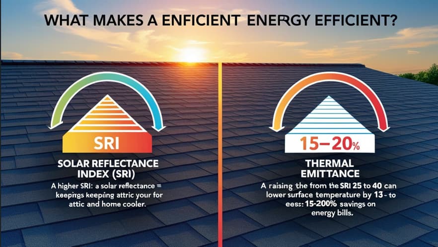 What makes a roof energy efficient