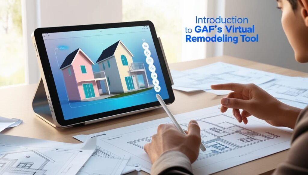 Introduction to GAF's virtual remodeling tool