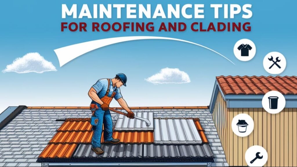 Maintenance tips for roofing and cladding