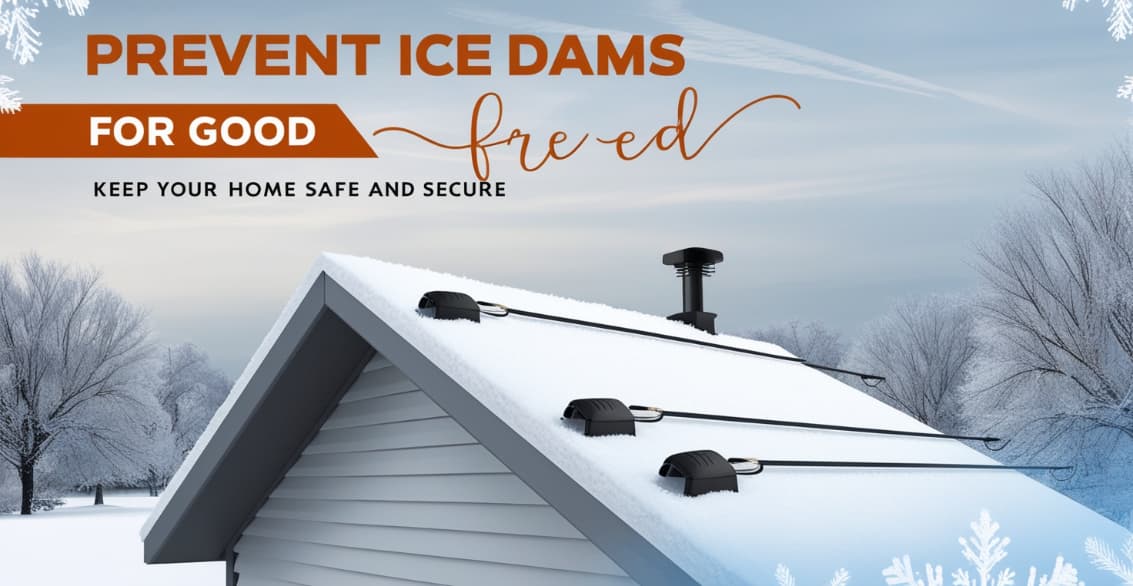 Prevent ice dams for good