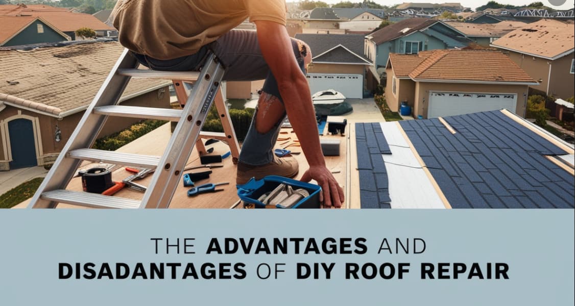 The advantages and disadvantages of DIY roof repair