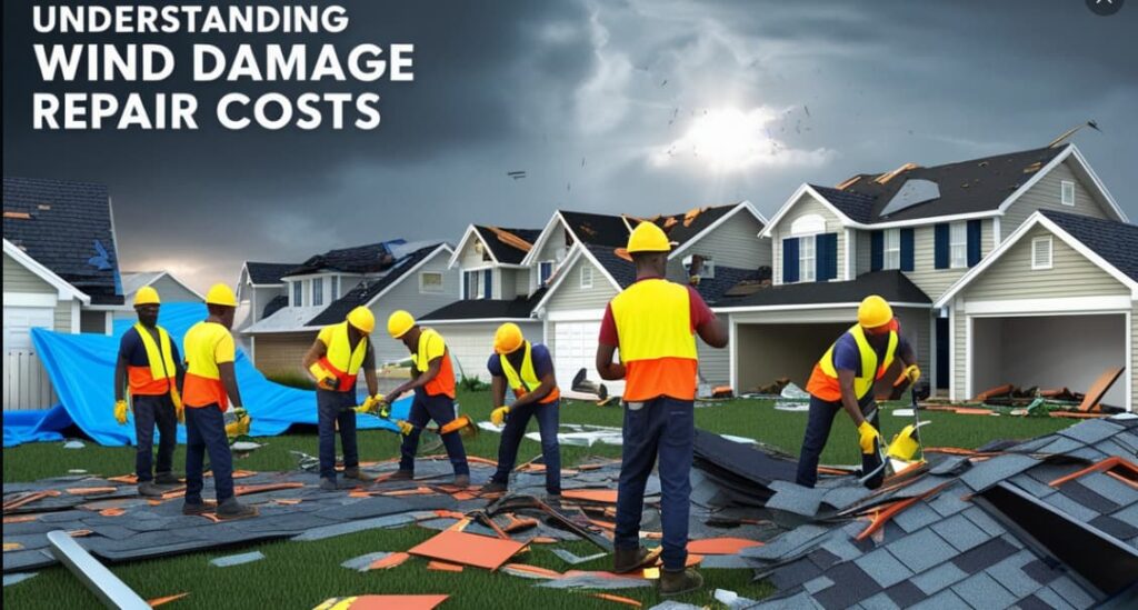 Understanding wind damage repair costs