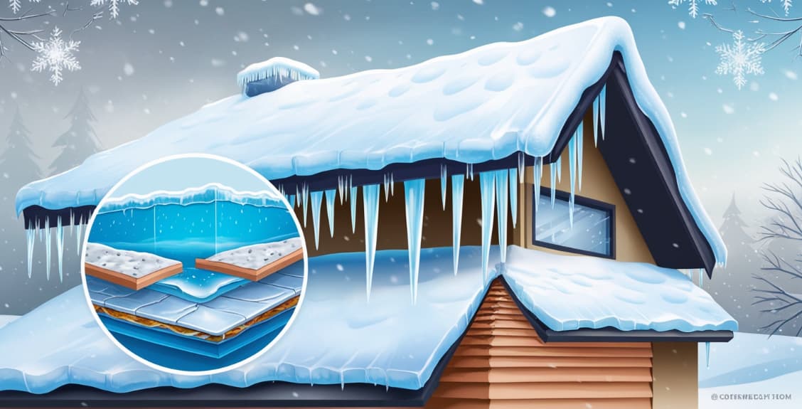 What are ice dams