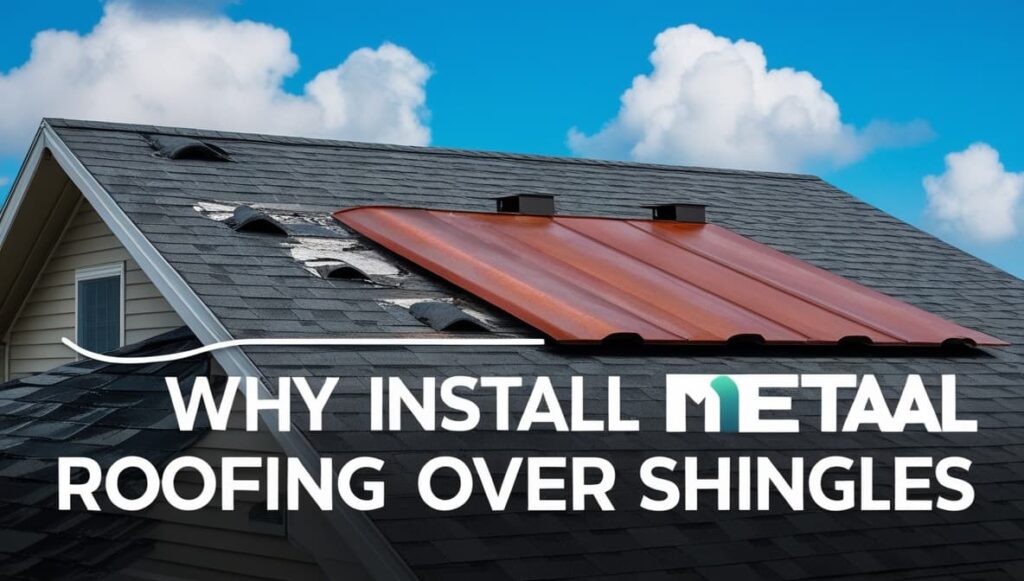 Why install metal roofing over shingles